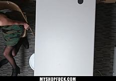 Teen caught in changing room with suspicious merchandise