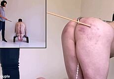 i'm gettin' caned in part one, reverse angle