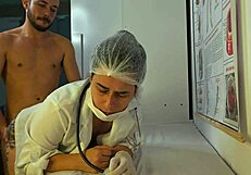 Erection during nurse consultation