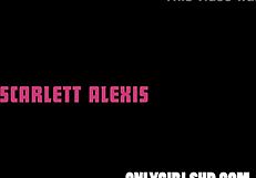 Scarlett Spanks Nicole in Taboo Lesbian Fuck