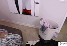 Brattymilf Gianna Grey says, Rub my pussy if you're good.