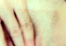 Solo performer handles double penetration with intense actions