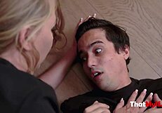 Stepmother Discovers Stepson's Bigger Cock Than Stepdad's!