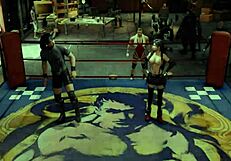 Topless Tifa Pulls Intense Poses