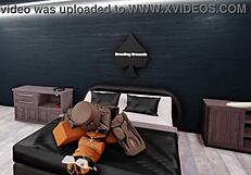 She Lost A Bet And Took Four Big Black Cocks