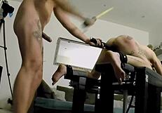 Why does this submissive slut crave rimjob humiliation and quickie anal with toys and slaps?