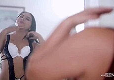 What does this Venezuelan maid want for her rough blowjob?