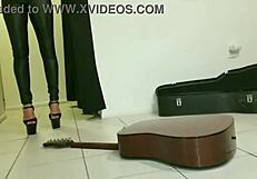 dont get in her way she's pissed and rips clothes for exhibitionist striptease