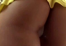 Paula, that brazilian milf whore, bent over for doggystyle.