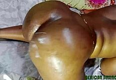 Big ass lady takes intense doggy with monster cock pussy so sweet