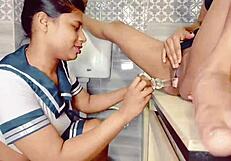 Uttaran20 desi sex where two sexy girls share a dick in doggystyle and face fucking