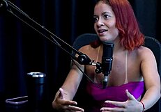 i love how this redhead bruna ferrari shows off after hubby suggested swinging