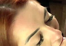 Petite Redhead Latina Deepthroats Sloppy Blowjob After Casting