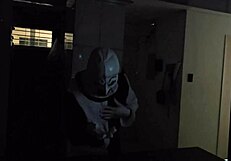 terrifier fucks natalia alvarado on halloween night, wet blonde moaning orgasm