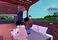 Threesome: Two Bunnies Fuck One Black Bull