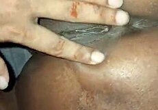 my bangladeshi wife enjoys a relaxed doggy style pose