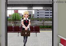 hentai cartoon girl gets fucked in 3d anime