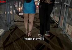 Paolla Hotwife Humiliates Cuckold With Big Black Cock Outdoors