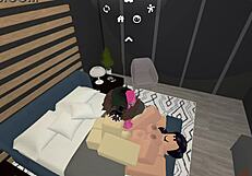 Follando A Tremenda Perra Hasta Que Cierran El Server