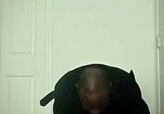 stretching arms like masturbating during workout feels so good