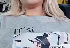 Massachusetts Tits Elza Kom Shows Off Big Natural Boobs