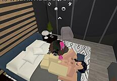 Follando A Tremenda Perra Hasta Que Cierran El Server