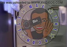 sloppy interracial blowjob with big black cock