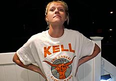 Lovely ginger luna parish and blonde sassy lick and rub each other's pussy