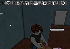 Fuckin Some Roblox Pussy In Deepthroat Sex