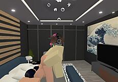 Follando A Tremenda Perra Hasta Que Cierran El Server