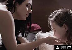 Shy Jay Taylor Mirrors Therapist Angela White In Wild Foursome Sex!