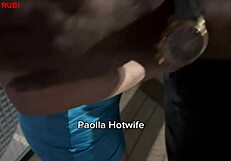 Paolla Hotwife Humiliates Cuckold With Big Black Cock Outdoors