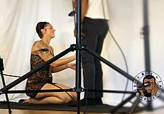 sloppy interracial blowjob with big black cock