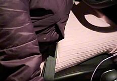 Stranger picked up on highway sucks my cock eagerly