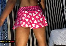 Her romantic and sexy dance got my dick standing for action