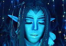 the beautiful webcam whore dances and lives for her avatar persona