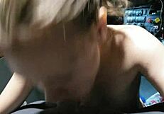 Wife Enjoys Mouthful in Truck - Ft Shadebunny