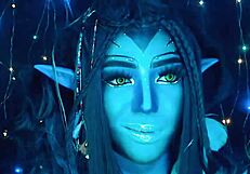 the beautiful webcam whore dances and lives for her avatar persona