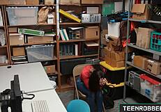 hard doggystyle with shy teen shoplifter lilly hall