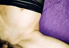 The couple dives into rough passion with licking and fucking.