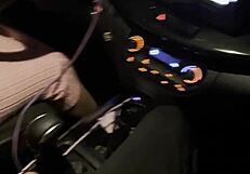 Stranger picked up on highway sucks my cock eagerly