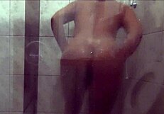 part1 sex in the bathroom with a big couple big ass and big dick