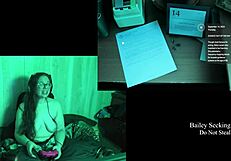 Naked Lake House Playthrough Part 1 With Brunette In Glasses.