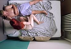 Pretty Teen GF Bent Over for Homemade Cowgirl Sex