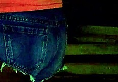 hotpants and shiny pantyhose