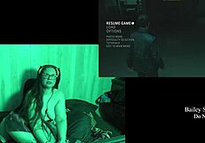 Naked Lake House Playthrough Part 1 With Brunette In Glasses.