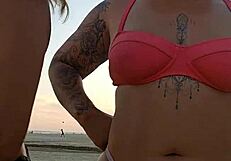 looking for a guy on the beach to chat with - we found a virgin