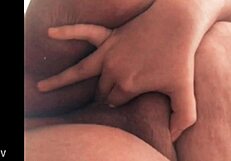 Chubby Girl With Big Tits Masturbates To Creampie