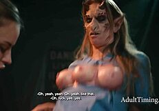 kurac kradljivi demon grozljivo jebe skupino grobo 😱 Ashley Lane Tommy Pistol Anna Claire Clouds