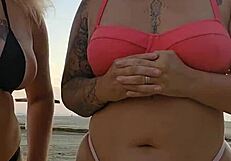 looking for a guy on the beach to chat with - we found a virgin